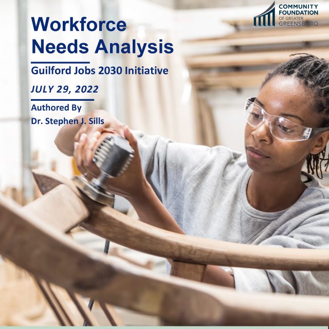 Cover image of Workforce Needs Analysis - Guilford Jobs 2030 Initiative 2022