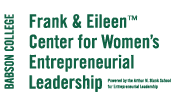 Babson College | Frank & Eileen Center for Women's Entrepreneurial Leadership 