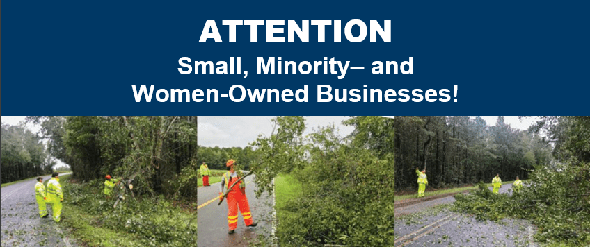 ATTENTION Small, Minority- and Women-Owned Businesses